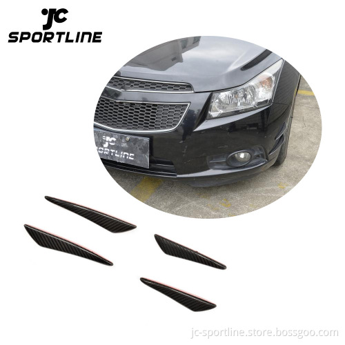 Universal Carbon Fiber Front Bumper Fins Canards Splitters 4pcs/set" could be shortened to:
"Universal Carbon Fiber Front Bumper Fins & Splitters 4pcs/set"
However, for a search engine title, it might be more effective to prioritize keywords:
"Carbon